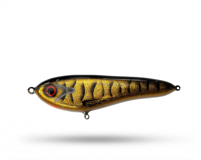 Lovely Lures Grinder - Gold Haze i gruppen Fiskedrag / Jerkbaits hos Örebro Fiske & Outdoor AB (Grinder-Gold Haze)